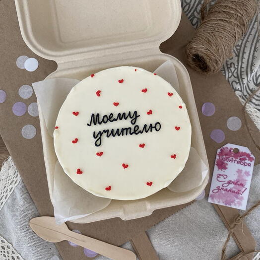 Бенто Моему учителю