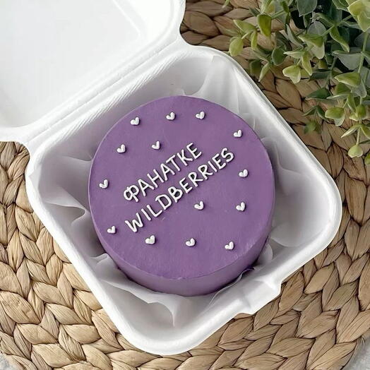 Бенто торт Фанатке Wildberries