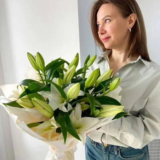 Букет лилий