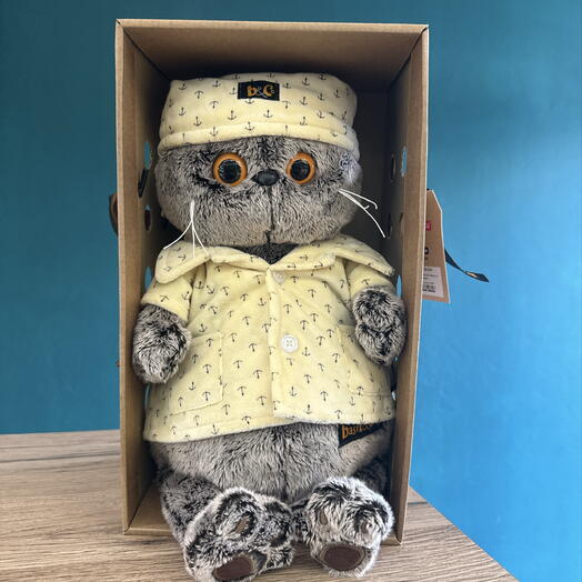 Игрушка Кот Басик в пижаме