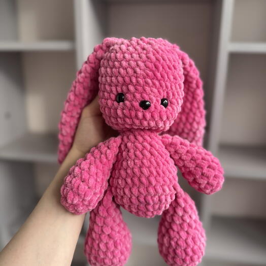 Игрушки ручной работы, зайка. Подарок