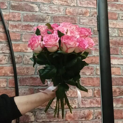 Моно букет роз Джамиля 15 шт