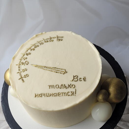 Торт со спидометром