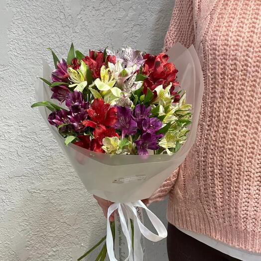 Букет Экспресс из 11 альстромерий