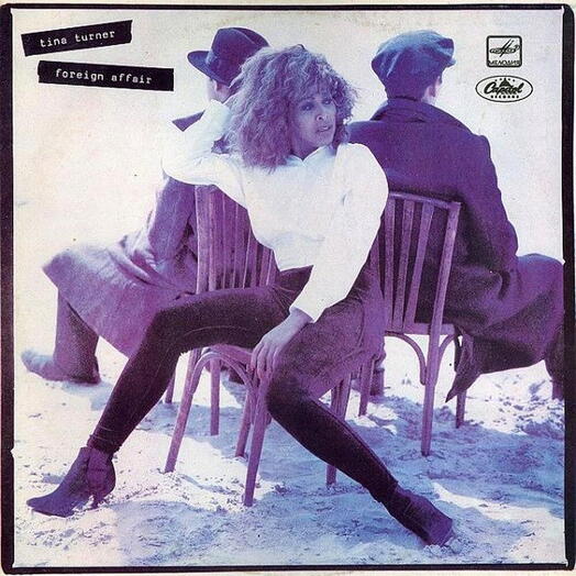 Винтажная пластинка Tina Turner / Тина Тёрнер — Foreign Affair, EX