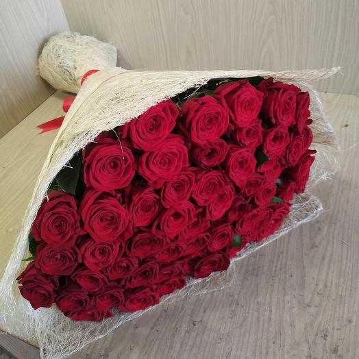 51 роза с любовью