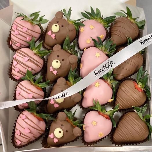 Клубника в шоколаде «Мишки»