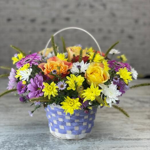 Flowers in a box