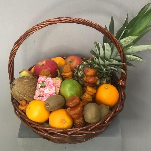 ✅Корзина с фруктами
