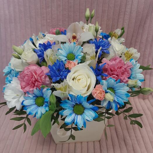 Flowers in a box