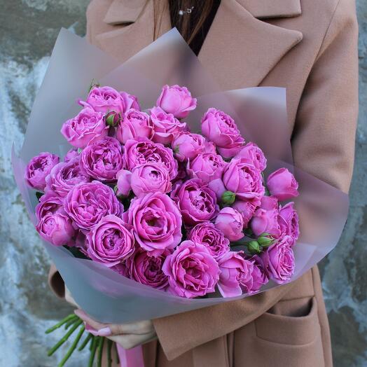 Las rosas peonías de Misty Bubbles