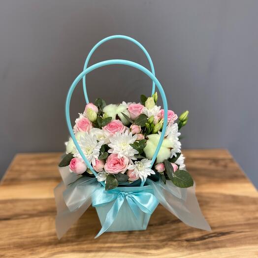 Flowers in a box