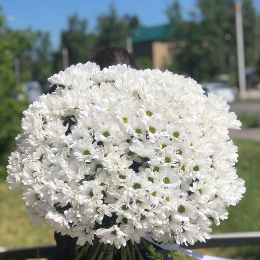 Букет из хризантем