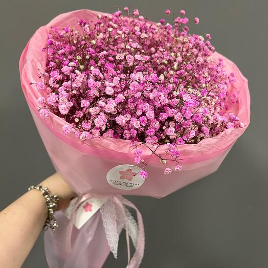 Розовое облако из гипсофилы🎀