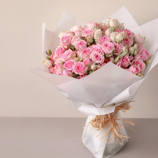 Pink Baby Rose Bouquet