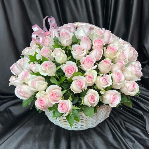 Basket of 101 Roses