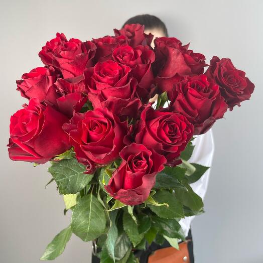 Rosa roja 15 piezas