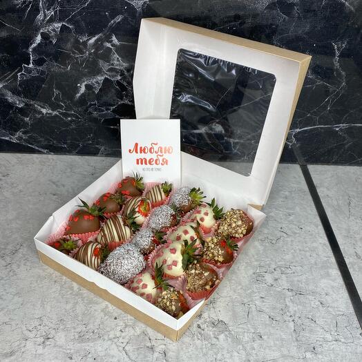 Fresas cubiertas de chocolate