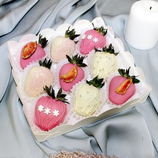 Клубника в шоколаде "Tasty" (9-12 шт)