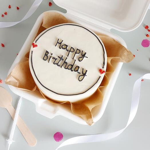 Бенто торт Happy Birthday на день рождение