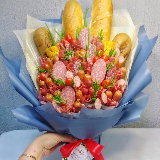 Букет мужской из колбас
