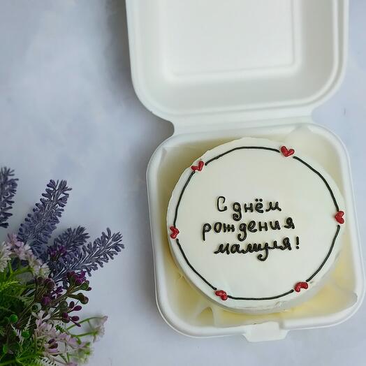 Бенто торт маме