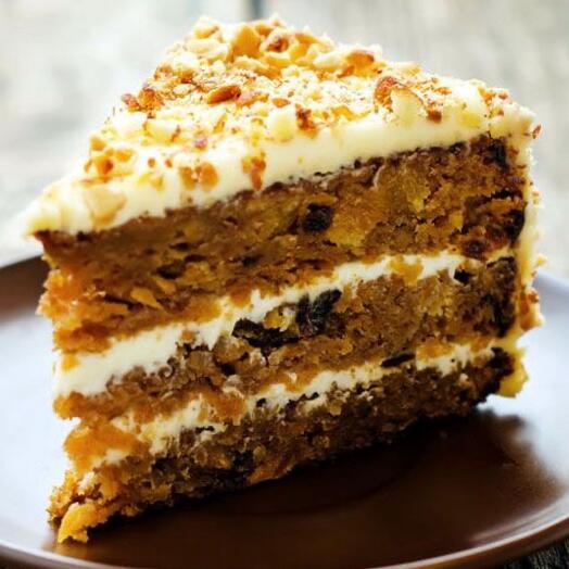 Морковный пирог