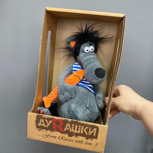 Мягкая игрушка «Волчок и вобла»