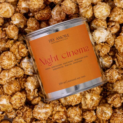Свеча | Аромат попкорн | Night cinema