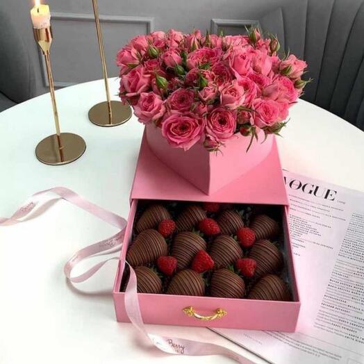 Спрей с клубникой