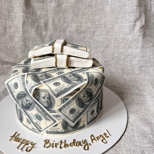 Денежный торт