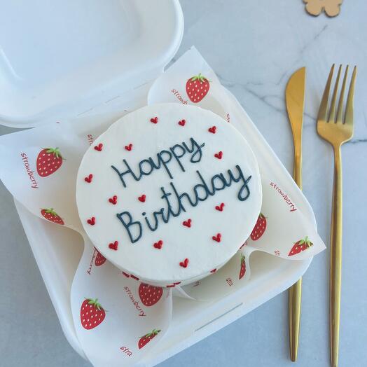 Pastel de cumpleaños Bento