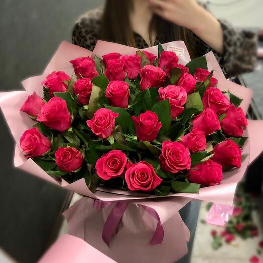 31 роза 40 см