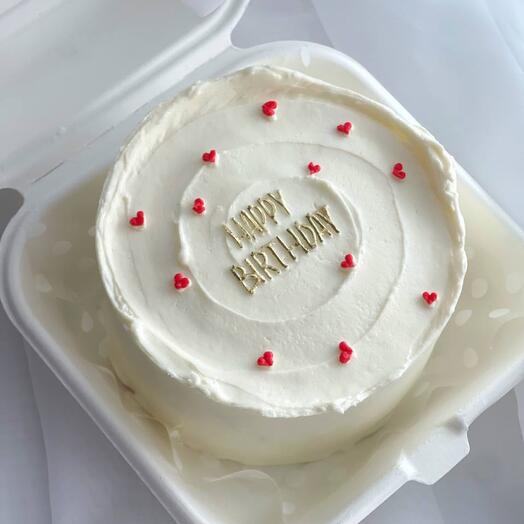 Бенто торт на день рождение «happy birthday»