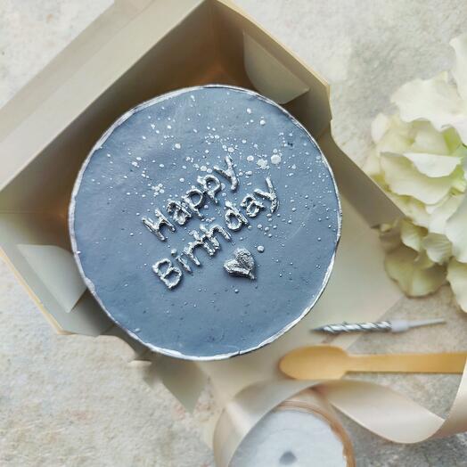 Бенто торт "Happy birthday" мужской