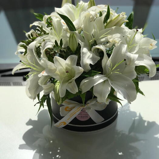 Box of White Lilies