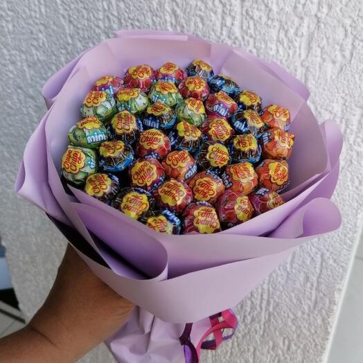 Чупа Чупсовый сладкий букетик