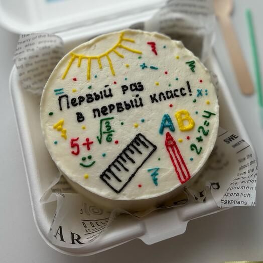 Бенто-торт 1 сентября