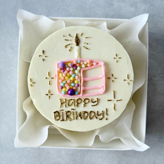 Бенто торт на день рождения Happy birthday