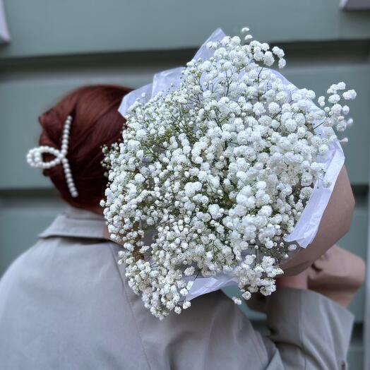 Gypsophila white bouquet 3 pcs (mono 044/2)