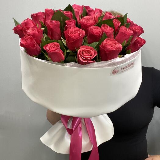 Букет роз Россбери! (51 роза)