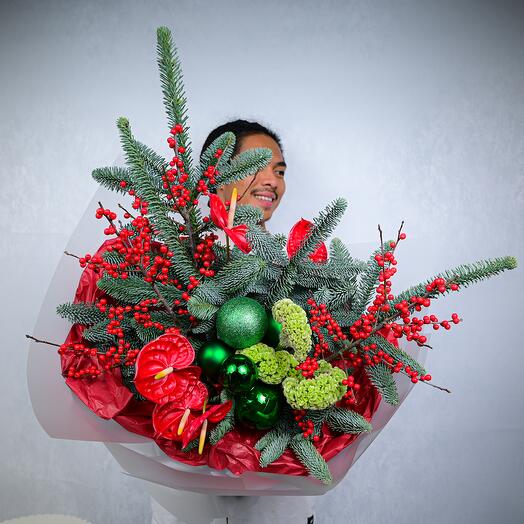 Christmas Magic Flower Bouquet