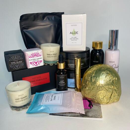 L: Подарок, Подарочный набор для любимой на 8 марта Beauty Box Perfume Life - Rose
