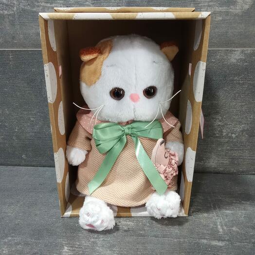 Мягкая игрушка Кошка белая