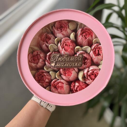 Зефир Pink с шоколадной открыткой