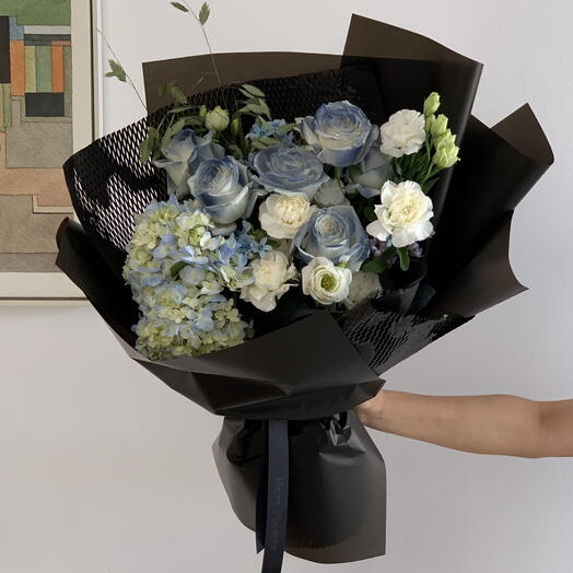 Sapphire Bloom Bouquet