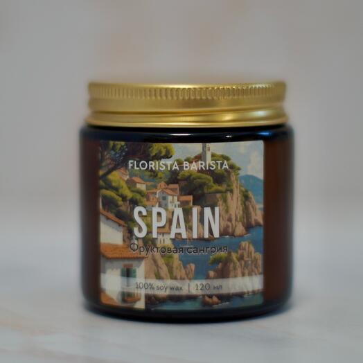 Ароматическая свеча «Spain виноградная сангрия»