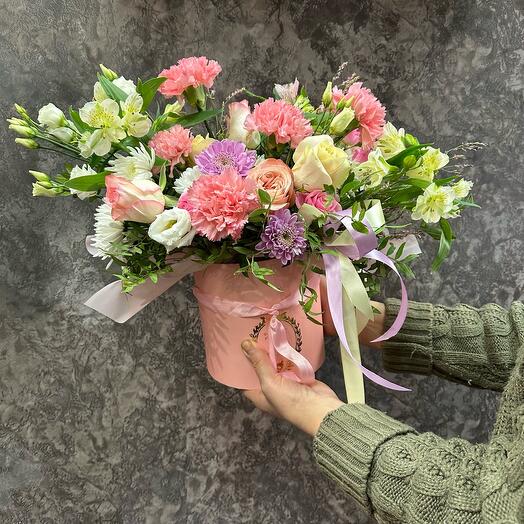 Flowers in a box