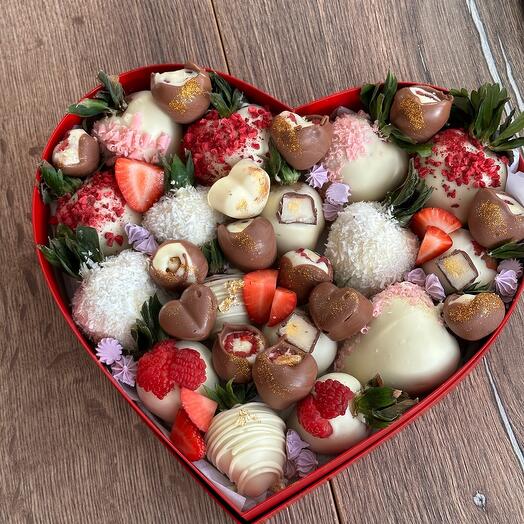 Клубника в шоколаде Love you