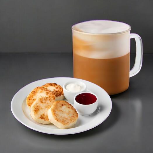 Набор: Сырники и Латте L